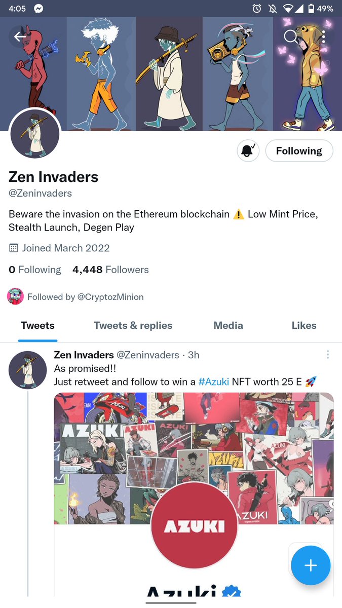 MichaelJCrypto's tweet photo. @Zeninvaders https://t.co/wZJSFnLWdG