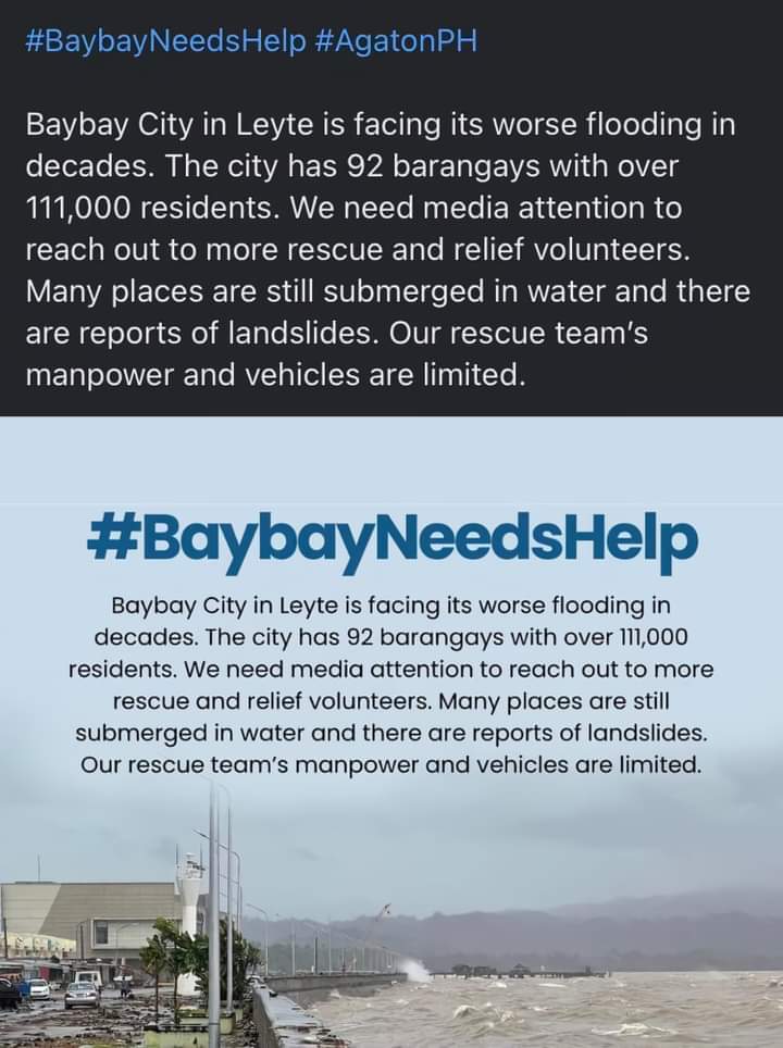 rikilvrsz's tweet image. Typhoon Agaton has affected many people. Please spread this to help the affected victims of typhoon. Use your platform to spread awareness no matter how big or small your account is.

#IloiloNeedsHelp
#CapizNeedsHelp
#LeyteNeedsHelp
#BaybayNeedsHelp 
#AbuyogNeedsHelp 
#AgatonPH