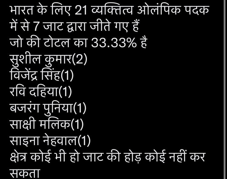 Jat blood dominates in the world’s biggest sports meet 😎

#अंतर्राष्ट्रीय_जाट_दिवस  #JatDiwas
#InternationalJatDay