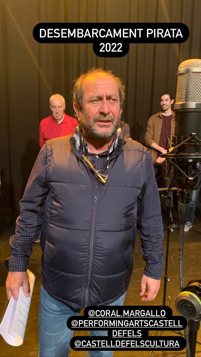 Sammytaylord's tweet photo. Este fin de semana hemos grabado las #canciones del #desembarcamentpirata de #castelldefels #espectáculo #histórico de #teatromusical que #dirijo con #performingarts en #verano para #departamento de #cultura de la ciudad. https://t.co/drVB0Bwc4f