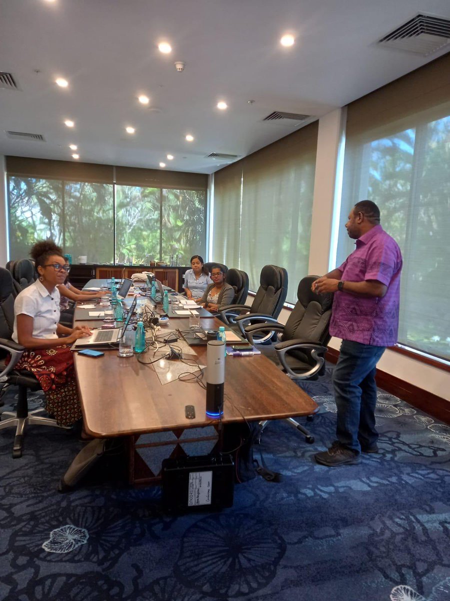 skantha679's tweet photo. Had a very productive staff retreat session on strategic priorities for @IOMFiji’s 4 year country strategy that will guide our engagement with our partners and donors. Hopeful to have our #countrystrategy launched by end of year https://t.co/3fAeb2S7he