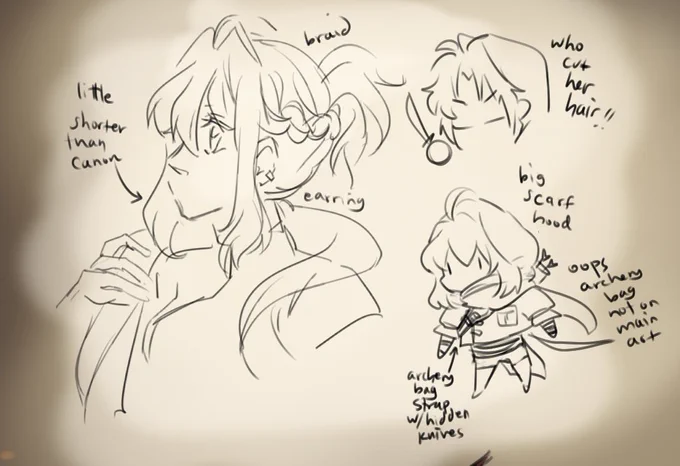 thinking of her as more behind the scenes like a strategist planning their next moves, but don't think you can catch her off guard she's a rly good archer don't mess w her rebellion boys 😡 
