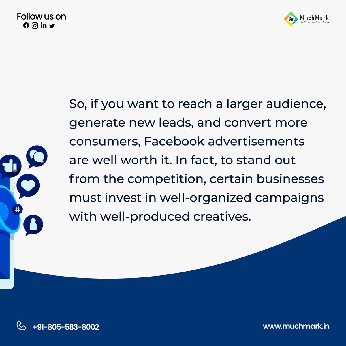 Muchmark_tweet's tweet photo. What Do You Think? 
.
.
#digitalmarketing #marketing #socialmediamarketing #socialmedia #business #seo #branding #marketingdigital #onlinemarketing #entrepreneur #instagram #advertising #contentmarketing #marketingstrategy #digitalmarketingagency #digital #marketingtips https://t.co/zzyWr0o0AJ