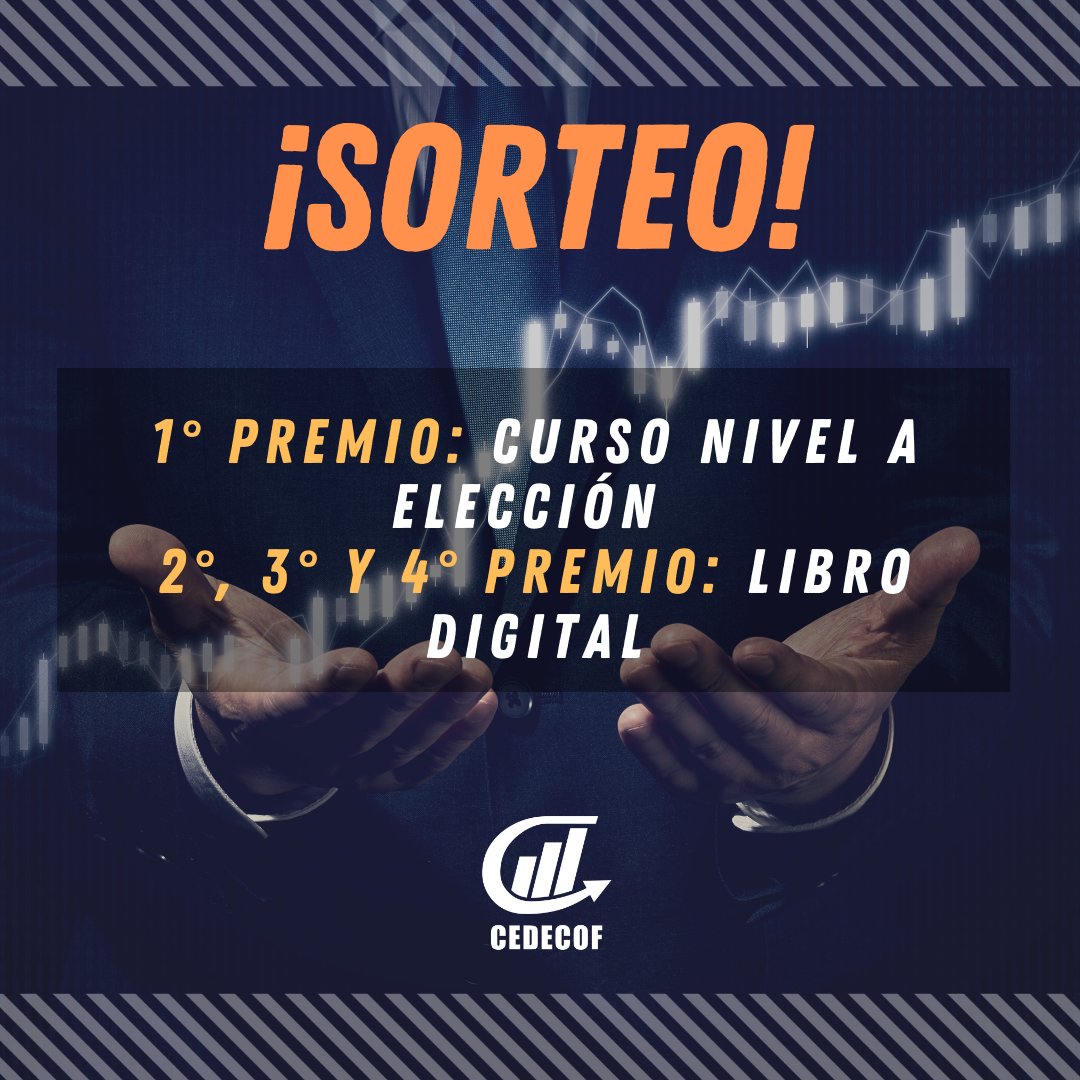 ¡Nuevo sorteo! 🎁

¿Cómo participar?
➡️Seguime
🔁Dale RT a este tweet
📲Enviá la palabra "sorteo" acá wa.me/message/XK7SGH…

El miércoles 27/04 a las 22hs damos a conocer a los ganadores.

¡Mucha suerte! 🍀