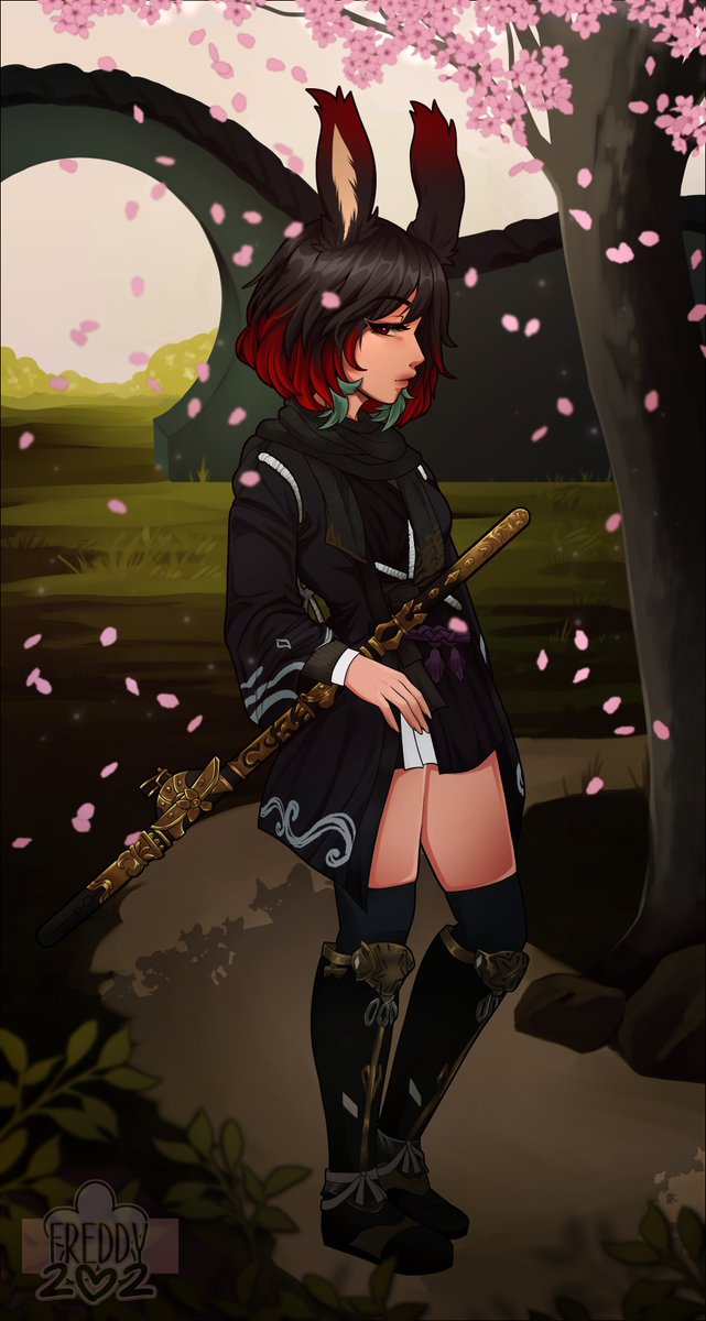 freddyf202's tweet photo. Commission for @/Rei_Zayaki 💕
#FredArts #FFXIVART https://t.co/OOxmbtJY4Y