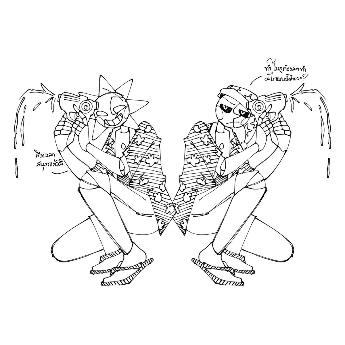 "It's time for fun."
Happy Songkran Day in Thailand
#sundrop #moondrop