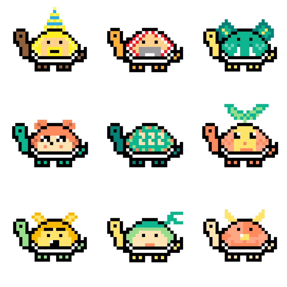 puengpm1's tweet photo. ✨New drop alert @cryptocomnft
🐢Pixel turtle town
🐢no.218-226
🐢start 1 usdc
🔗 https://t.co/rNppdOTssO
#nft #nfts #cro #crofam #cryptocom #cryptocomnft #NFTTHAILAND #nftcommunity #cryptonft #usdc #pixelart #pixelturtletown #pixelturtle #NFTcollections #NFTdrops #nftpixelart https://t.co/R6KeUbmnsu
