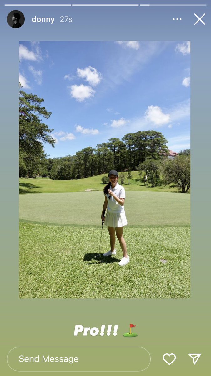 dbcornetto's tweet photo. kaya pala hindi ako marunong mag golf kasi wala akong ka partner?!!!

#DonBelle https://t.co/1di1wdAvXr