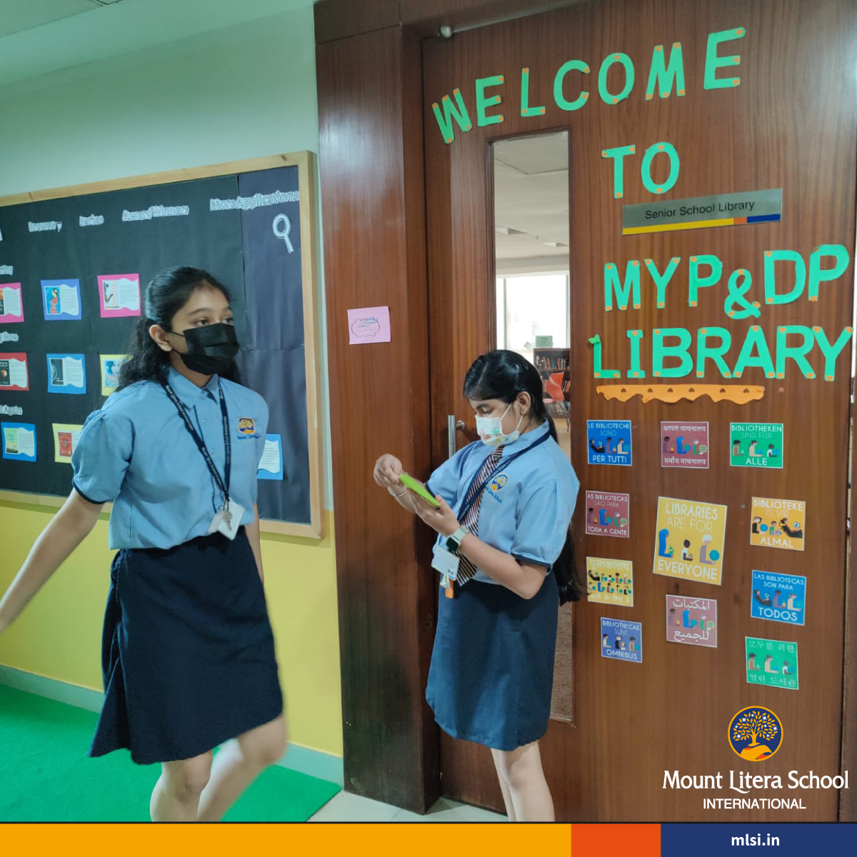 mlsi_ib's tweet photo. As part of the Service as action initiative, MYP 1 #Students had an interesting #Collaboration, as all three #Language sections [French, Spanish &amp; Hindi] came together to label the entire #School. 

#MLSI #IBPYP #IBMYP #IBDP #InternationalBaccalaureate #Education #MLSIRocks https://t.co/4xhcQtVSUS