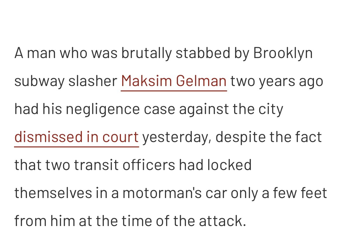 socialistdogmom's tweet photo. i don’t know why we’re arguing about whether adding infinity cops to the NYPD payroll could’ve stopped today’s shooting when we have this shining example of their courage &amp; accompanying court ruling already 

https://t.co/zThEX7591b https://t.co/9KYDgCme6T
