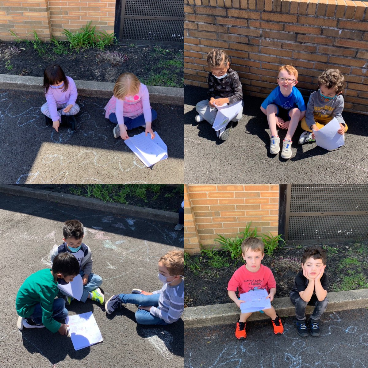 MTL_CS_LynchPS's tweet photo. What a wonderful treat #lynchslittlestlearners got today!  Our friends in kindergarten read their How To books to us!  It was great to visit with some of our old classmates and meet some new friends too.  Their books  were amazing!  Thank you @MTL_CS_BozziK https://t.co/bNI8Ldd0Bi