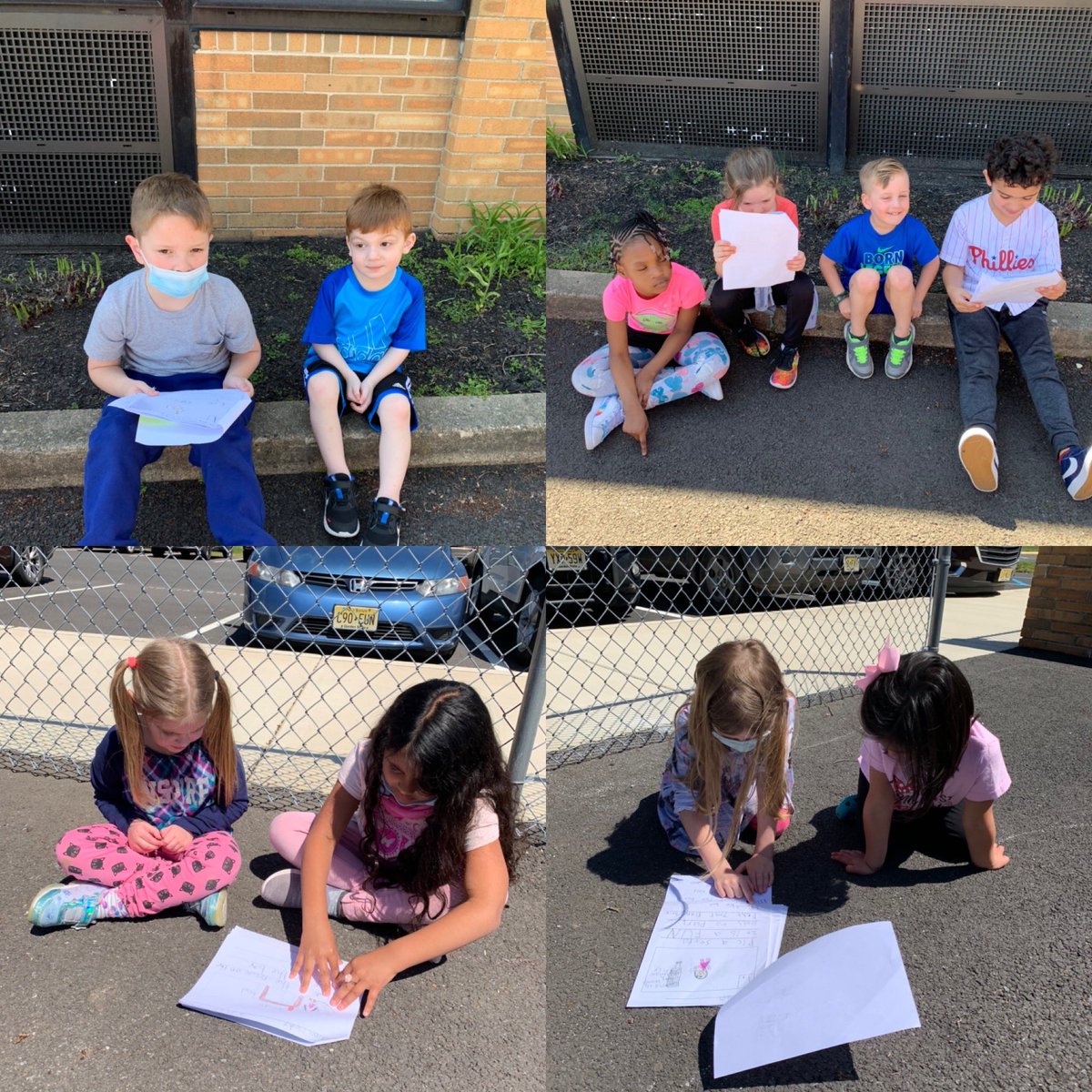 MTL_CS_LynchPS's tweet photo. What a wonderful treat #lynchslittlestlearners got today!  Our friends in kindergarten read their How To books to us!  It was great to visit with some of our old classmates and meet some new friends too.  Their books  were amazing!  Thank you @MTL_CS_BozziK https://t.co/bNI8Ldd0Bi