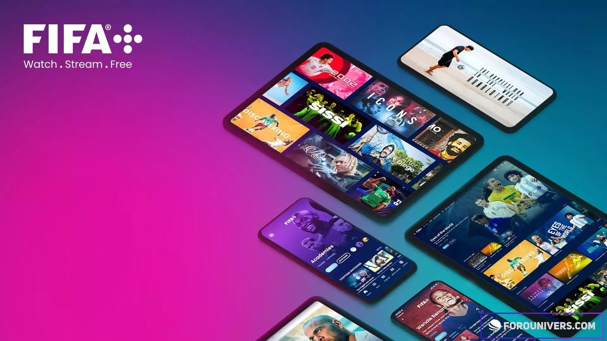 UniversSportsLA's tweet photo. Llegó #FIFAPlus para los fanáticos del fútbol ⚽
Y promete ofrecer más de 40,000 partidos en vivo 😱
🔗 https://t.co/unzuo7OetU https://t.co/vhZrMoqyJ8