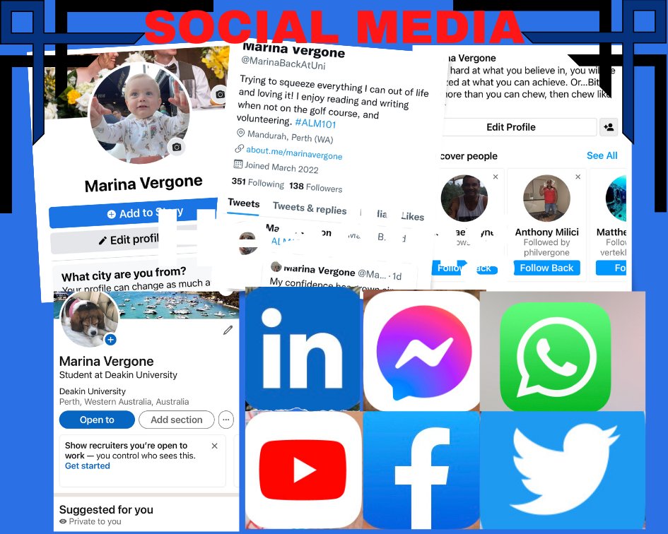 MarinaBackAtUni's tweet photo. My Canva on Social Media https://t.co/1EBIefhj3B