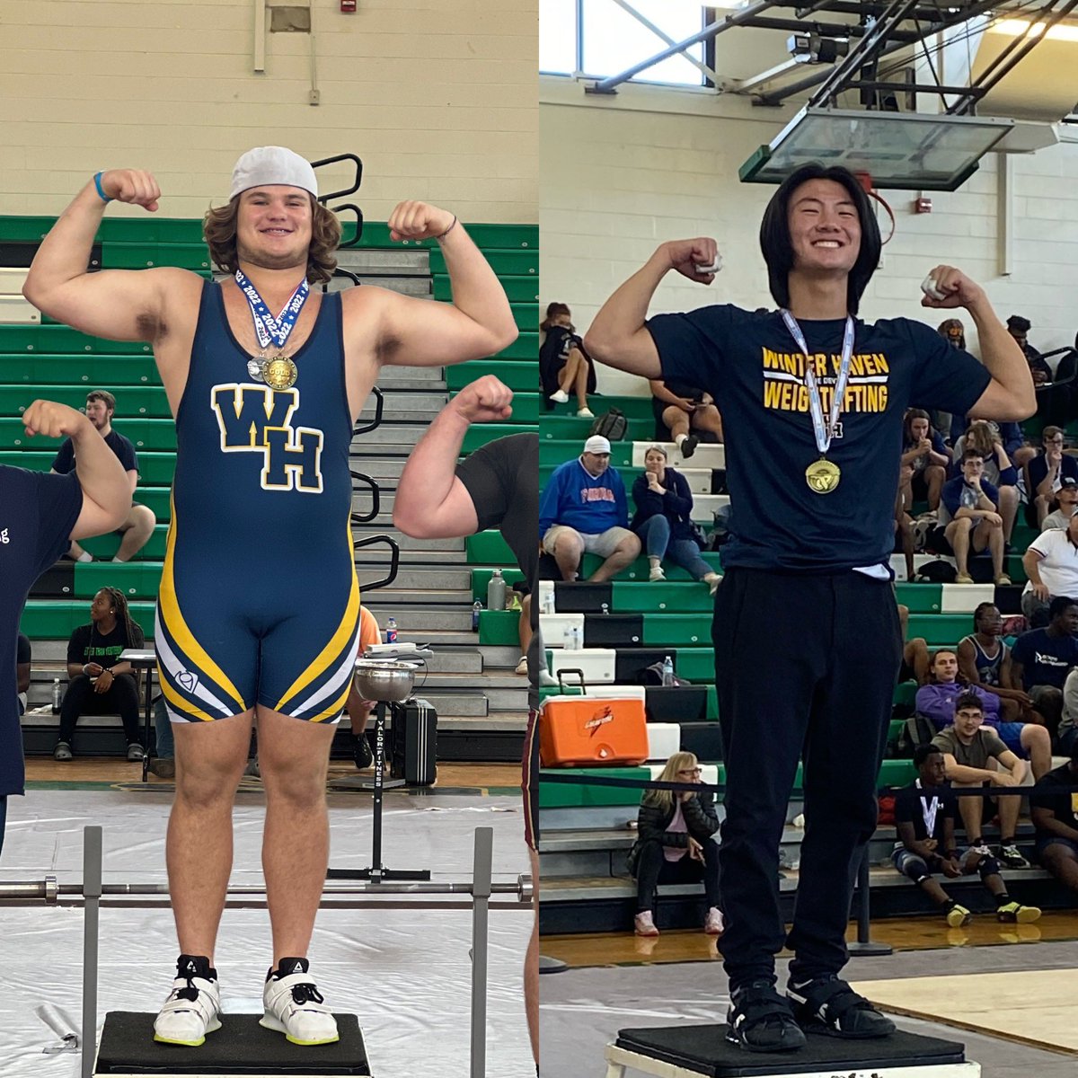 Congratulations to Xander and Zane for qualify for the Boy’s Weightlifting State Championships! #weightlifting #snatch #benchpress #cleanandjerk @PolkSchoolsNews @PolkPreps @pcps_athletics @RoyFuoco