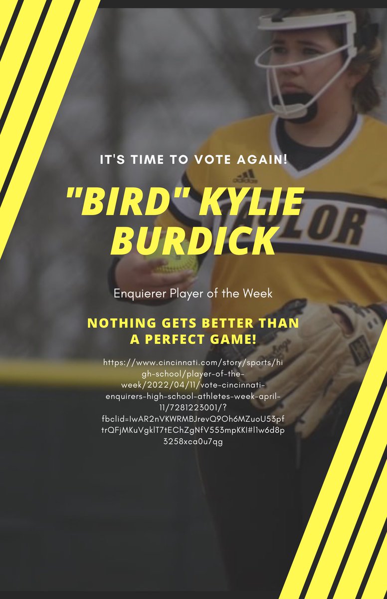 THSSoftball2023's tweet photo. Taylor Let’s Help Her Out Get Voting https://t.co/RQILdsaeFz https://t.co/i24k8DKSq7