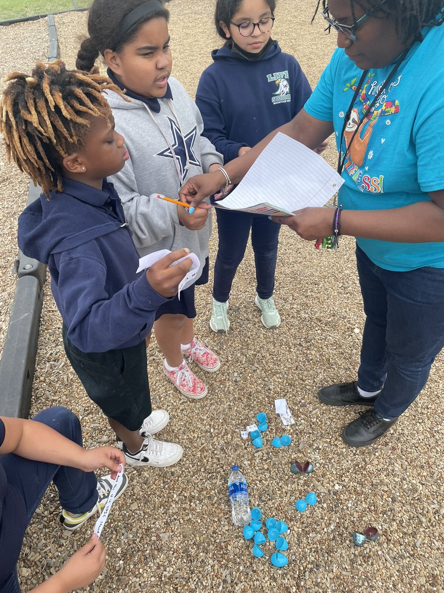 YFMTImaniB's tweet photo. Ended the day with a math problem Easter egg hunt. We work hard, we play hard! ππ¦
π #lsmc #lifeeagles #4thfun #lifeleaders https://t.co/pUQi10Mo5z