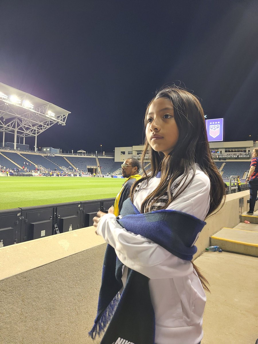 JanethDaisy's tweet photo. My girl got Trinity Rodman's autograph right after she scored her first goal with the USWNT! https://t.co/6yRHWlJz7c