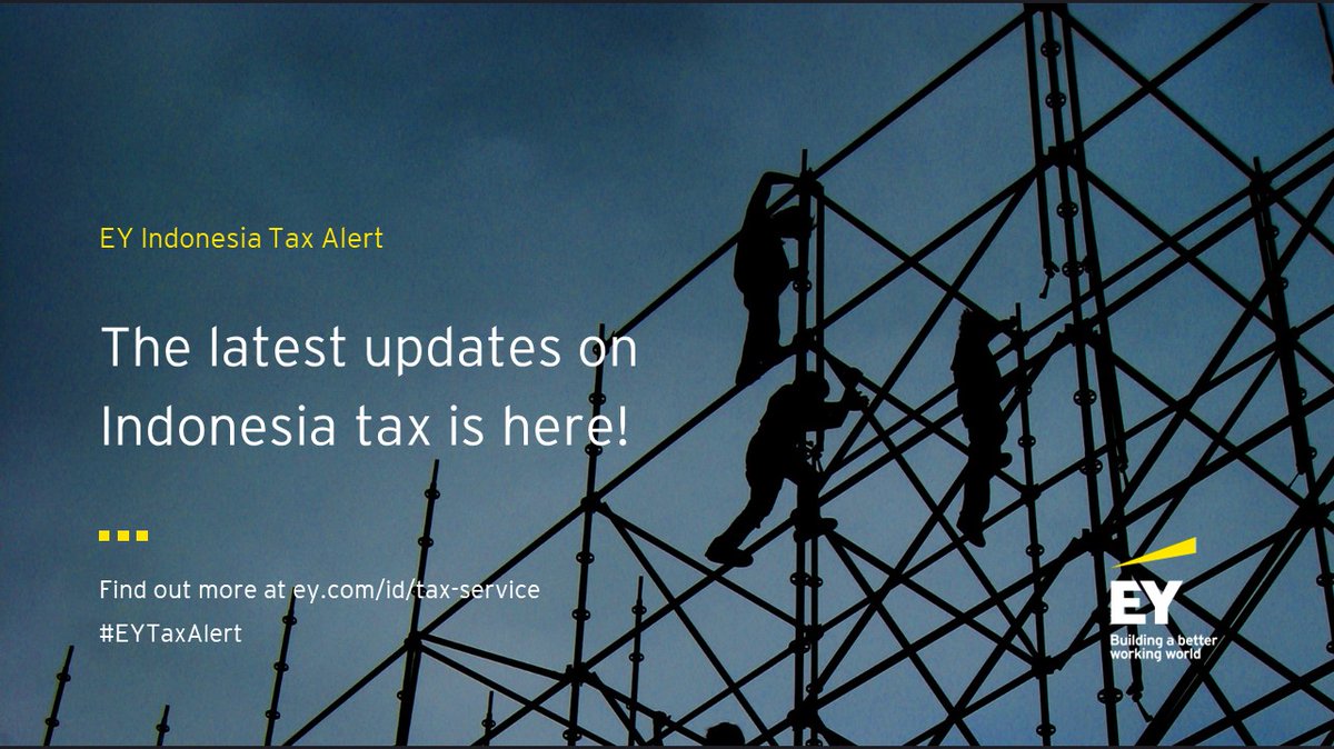 EYIndonesia's tweet photo. The Indonesia Government Regulation No 9/2022 (GR-9) regarding the taxation of construction services is effective on 21 February 2022. GR-9 is the amendment of Government Regulation No 51/2008 (GR-51). 

Discover the key aspects here: : https://t.co/ZUpXZ9wPxs 
#EYTaxAlert https://t.co/CY1XDwCoa2