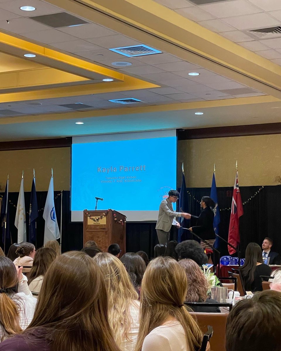 ths_kc's tweet photo. We had a great time at DECON! Congratulations to Condoleezza for winning second in the oratory contest and first in essay contest, Kayla for her scholarship, Ariba for first in the social media contest, and Jack for his involvement as Lieutenant Governor! @Taunton_Schools https://t.co/A0IMpXvs9k