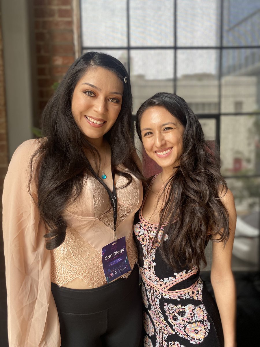 Remembering this weekend being on the Women’s Panel with @vaynernft creative director, <a href="/jessgreenwalt/">Jessica</a> at <a href="/SanDiegoNFTCon/">San Diego NFT Convention™</a>. Was honored to share a stage with powerhouse women!

<a href="/SDNFTFriends/">San Diego NFT Friends</a> <a href="/garyvee/">Gary Vaynerchuk</a> <a href="/veefriends/">VeeFriends</a>