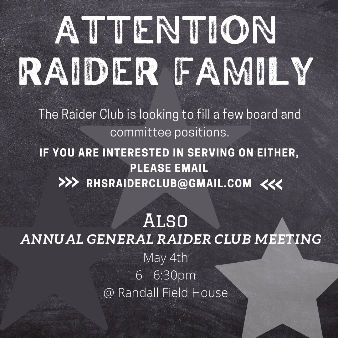 Randall Raider Club tweet media
