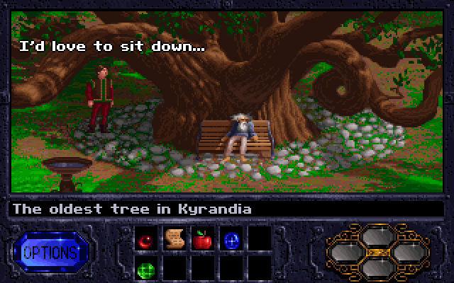 modredcastleton's tweet photo. My love letter to Kyrandia - written in black blood. https://t.co/MY7u0co77O