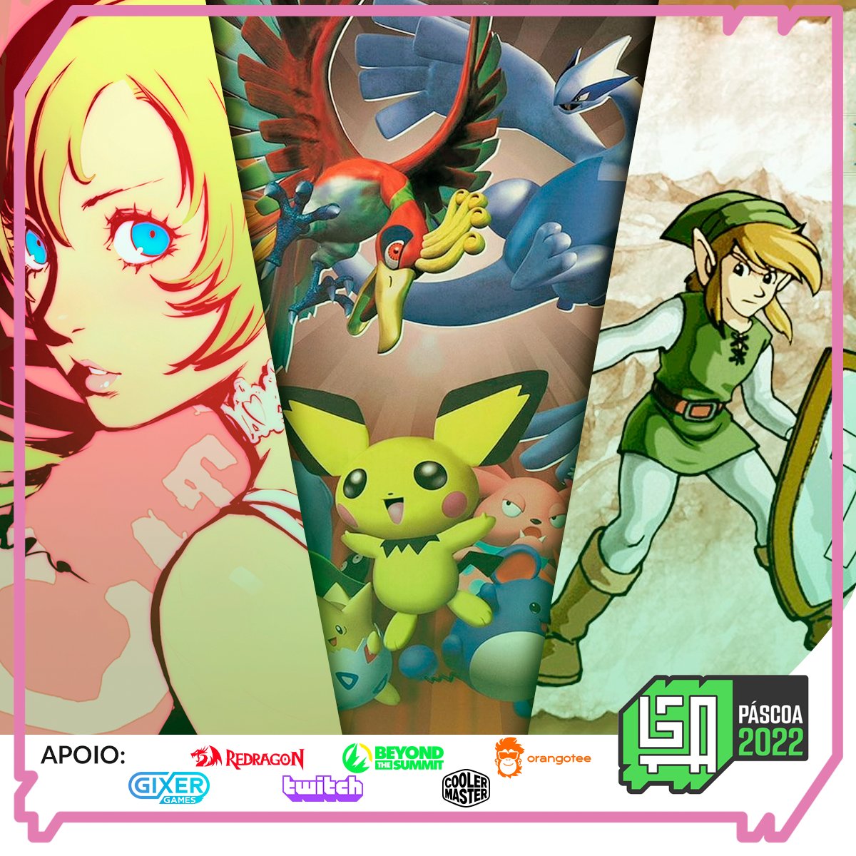 bratspeedruns's tweet photo. ⏰HORA DE ACORDAR!⏰

Se você não colocou um despertador pra começar o dia acompanhando a gente, esse post é pra você. Às 10h teremos uma run de Catherine, e na sequência, Pokémon Stadium 2 e Zelda II: The Adventure of Link. Chega mais! https://t.co/yIIuuTYgqH https://t.co/eqJv7wmzsl