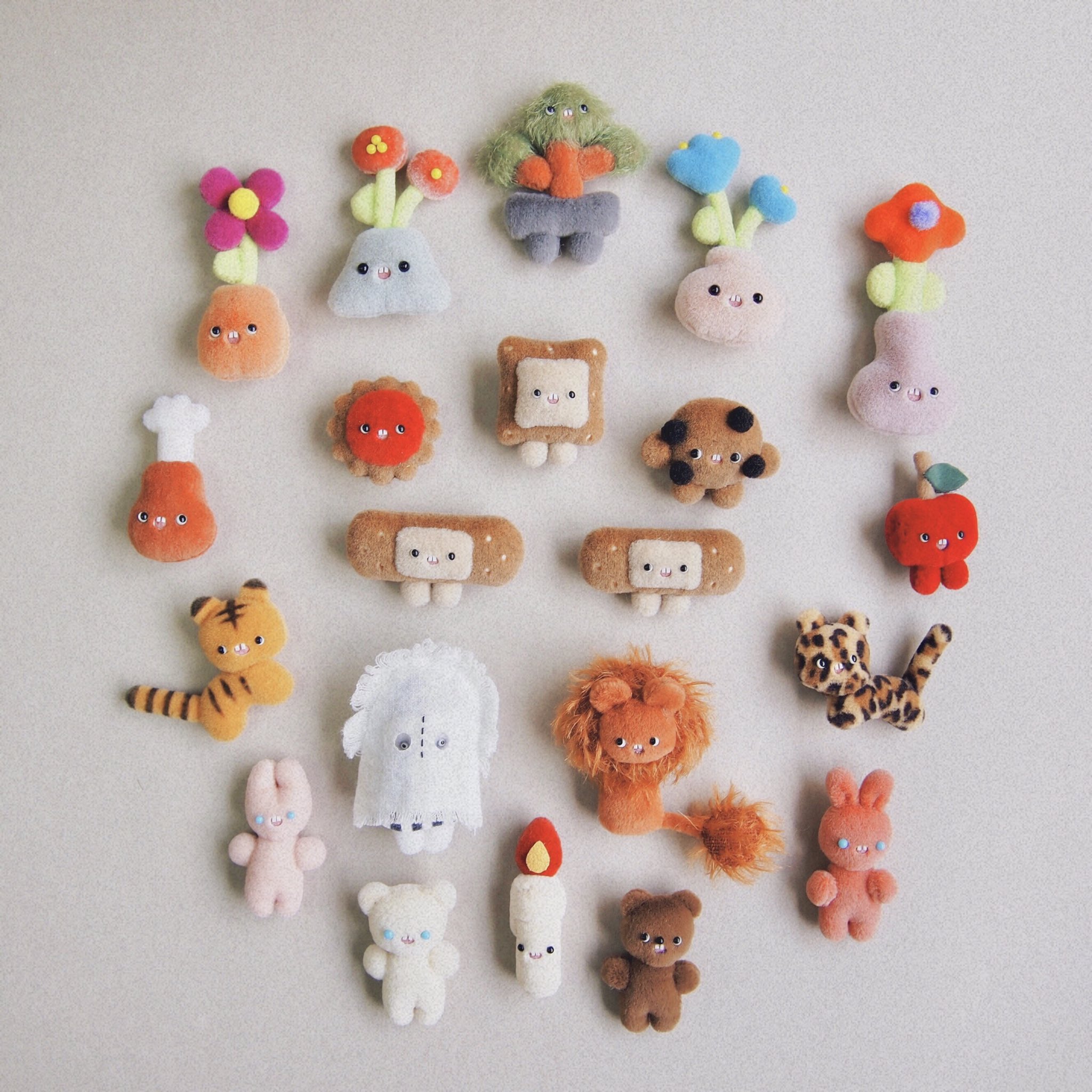 【メーカー包装済】 aska.作家ぬいぐるみ （愛嬌たっぷりの小さなぬいぐるみ ラムネ キャラクターグッズ