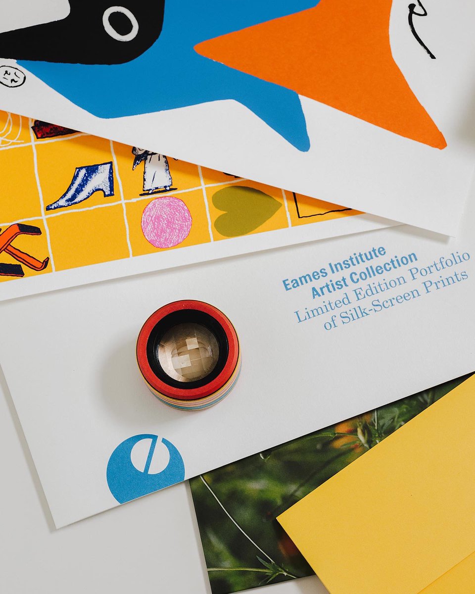 Eames Institute - updated case study, featuring a special launch kit gift set. manualcreative.com/work/eames-ins… 👀