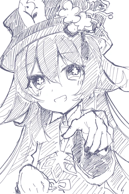 #つゆこの絵ブリデイ
お題箱より胡桃ちゃん 