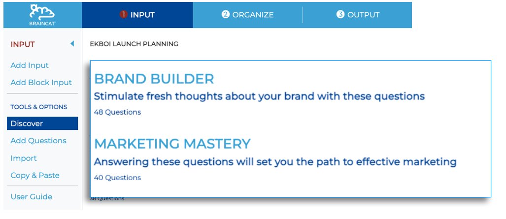 ThinkBraincat's tweet image. Marketing has become insanely complex, thanks to digital media. How do you keep all those balls in the air? In fact, how do you even keep them all in mind? Braincat includes a sets of questions on branding and marketing to help you check your boxes and also trigger new thinking.