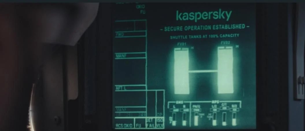 Just me or anyone notice how many Kaspersky ads were placed in Moonfall movie?
