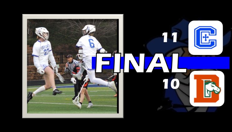 CovCathLacrosse's tweet photo. The Colonels survive a close one and improve to 13-0 on the year after a game winning goal with 2 seconds left on the clock! Great game Frederick Douglass. Good luck the rest of the way! https://t.co/osaOmoC5ff