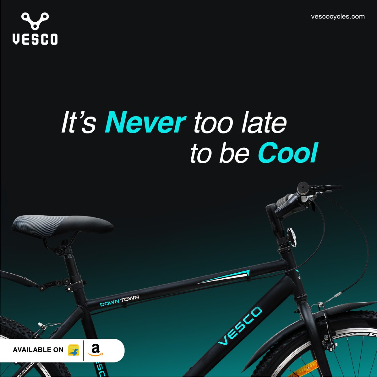 vescoindia's tweet photo. Think you’re cool enough for the stylish Vesco DOWNTOWN?

Buy now: https://t.co/NlA9h4Lvaa

#vescocycles #vescodowntown #blackcycle #cyclinglife #cyclist #cyclingforlife #cyclingaddict #cyclingstyle #cycling #cycles #cycleriders #cycle #adventure #adventurelover #rideyourbike https://t.co/pR7sfkCYwL