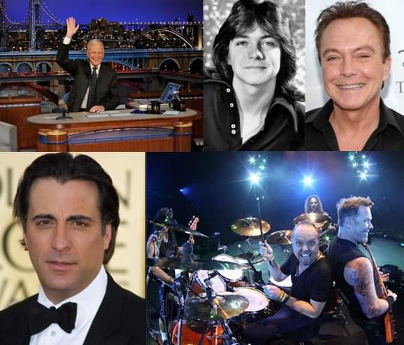 #UnDiaComoHoy 12 de abril 👉🏻👉🏻bit.ly/3a17nSv

📺#DavidLetterman
🎤#DavidCassidy
🎤#AlexanderBriley (Village People)
🎥#AndyGarcia 
🎥#WalterSalles
🎤#LisaGerrard
🎤#BrendonBoydUrie (Panic at the disco)