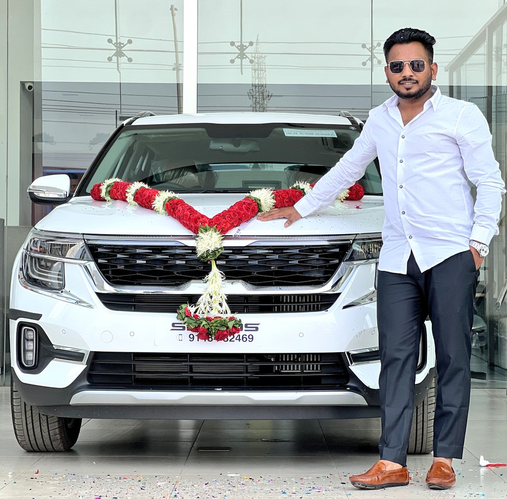 KayakulleRahul's tweet photo. It's my new Beast 🥂✨💯
#KiaSeltos 
#Kia 
#motivation https://t.co/WQhSYLTLq3