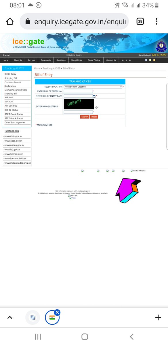 sunlopukar's tweet photo. @nsitharaman @ICEGATE_CBEC @_DigitalIndia @FinMinIndia @Delhicustoms @mumbaicus1 भारतीय कस्टम website 24घण्टे में से 4घण्टे ही सही चलती हैं। सोचो क्या online काम हो रहा है? माल 10 से 20दिन तक पड़ा रहता है और कारण वेबसाइटों का समय पर न चलना है। कभी देखा है कि faceless के बाद क्या? https://t.co/s4TY3aqfA4