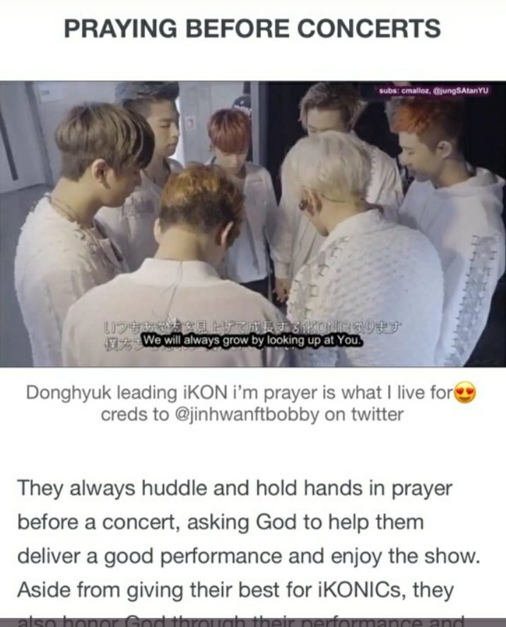 nonusosi's tweet photo. @starfess iKON! semua membernya religius, mrk selalu berdoa setiap mau mulai sesuatu, selalu berdoa bareng sebelum perform. dulu pas lg hectic konser di jepang mrk sempetin ibadah ke gereja. yang paling religius bobby dan terutama junhoe. iKON bunch of church boy https://t.co/WdwvYctOoZ