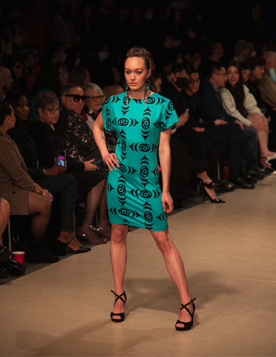 ✨️We have NEW Salmon Eye of Life Dresses in stock and available on our website!!✨️

Visit aylelum.com 

As seen @VanFashionWeek with earrings by Giggys Beads and Eye of Life artwork by our brother Joel Good.

📸 s.t.k photography