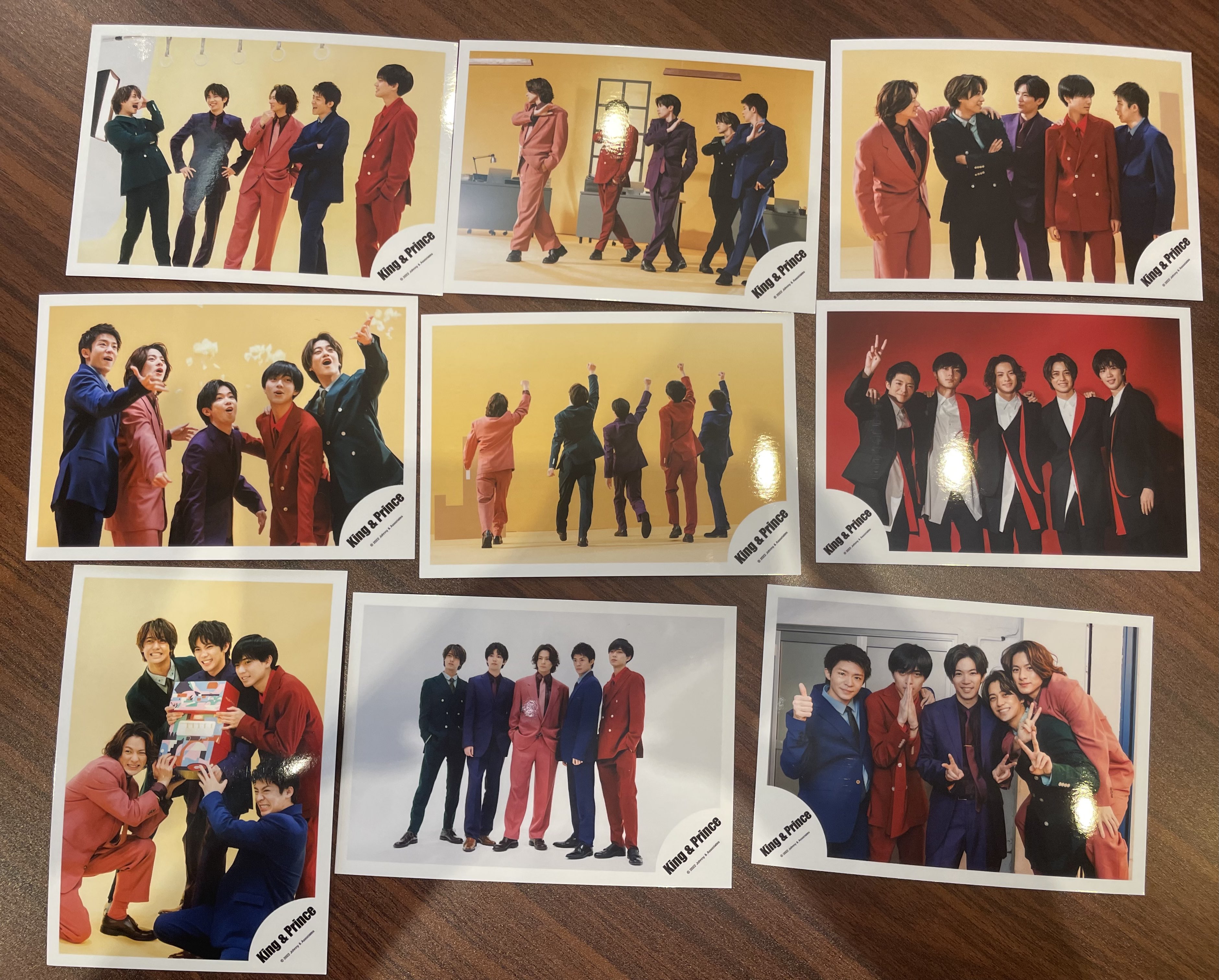 King&Prince キンプリ 混合集合ジャニショ公式写真