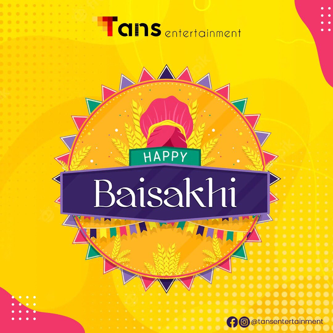 TansEntertainm1's tweet photo. Wishing Everyone a happy Baisakhi #HappyBaisakhi #Baisakhi2022 #indianfestival #festivalofindia https://t.co/mPltqxlajO