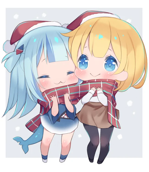 ちびアメサメまとめ
#gawrt 
#ameliaRT 