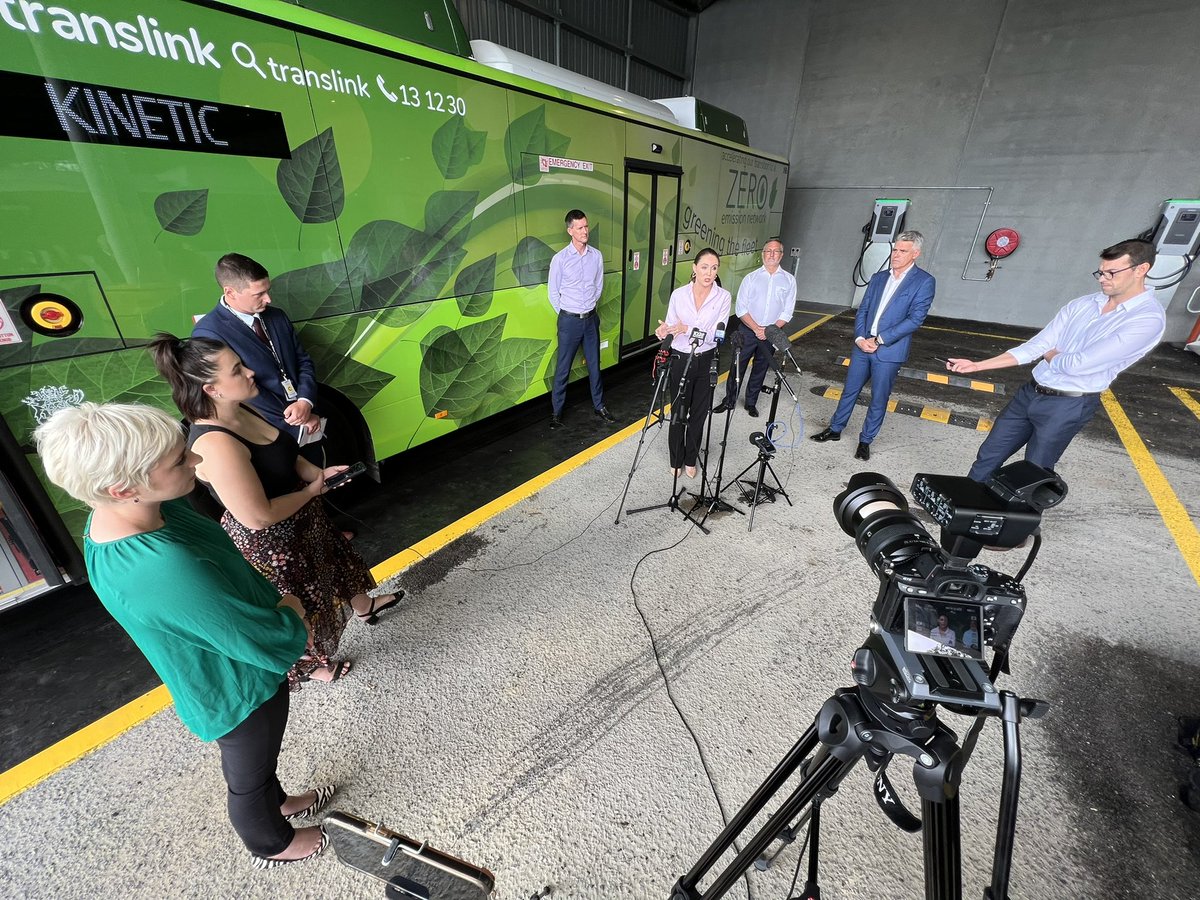 30 new electric buses for Queensland under @AnnastaciaMP Labor Government - Gold Coast, Sunshine Coast, Logan &amp; Cairns to benefit

Acting on climate change, new tech, local manufacturing jobs 😊👍

First 100% electric bus depot in the nation on the Gold Coast!

<a href="/meaghan_scanlon/">Meaghan Scanlon MP</a>