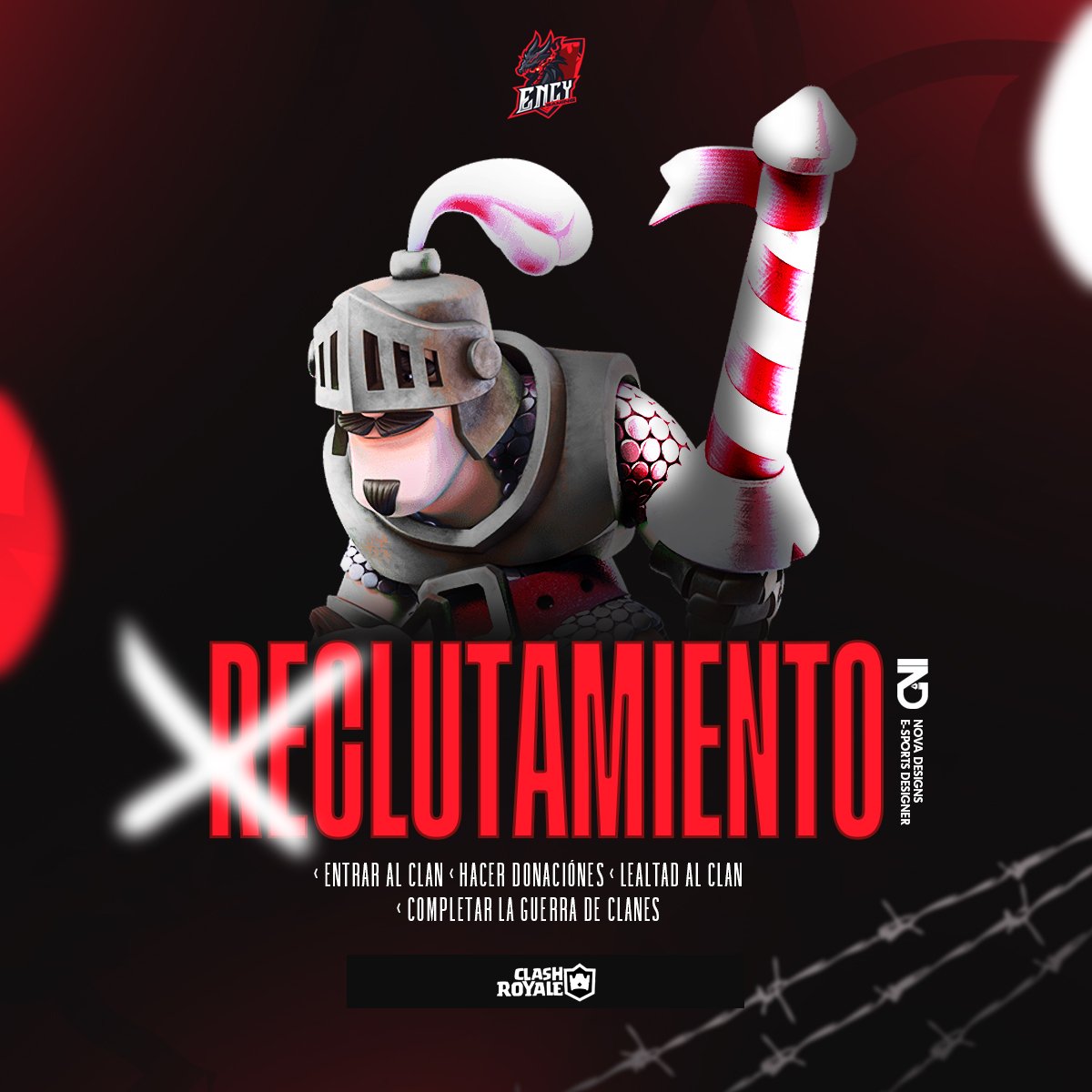 Nos Expandimos✨
Estamos en busca de jugadores competitivos o casuales para nuestro nuevo clan en #clashroyale  Con pocos requisitos y muchos beneficios que esperas para unirte?