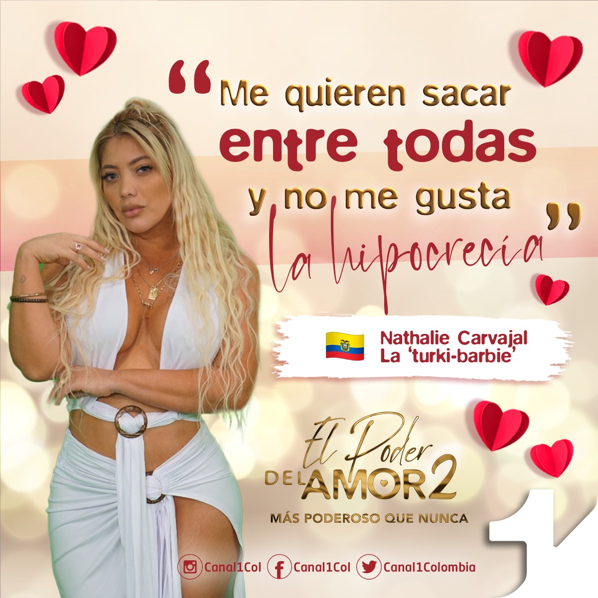 El Poder del Amor Colombia tweet media