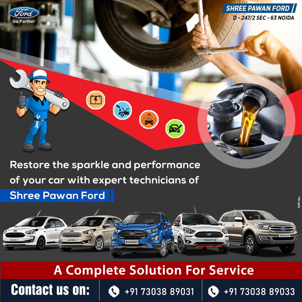 FordPawan's tweet image. #FordWorkshop #ProfessionalCarService
• We will fix all problems carefully
• Put your trust in us
• Provide what you get for your car
• We care for your car with Body wash
• Affordable and the best
.
#ShreePawanFordWorkshop
For service, Call Us:
📞07303889031, 📞07303889033