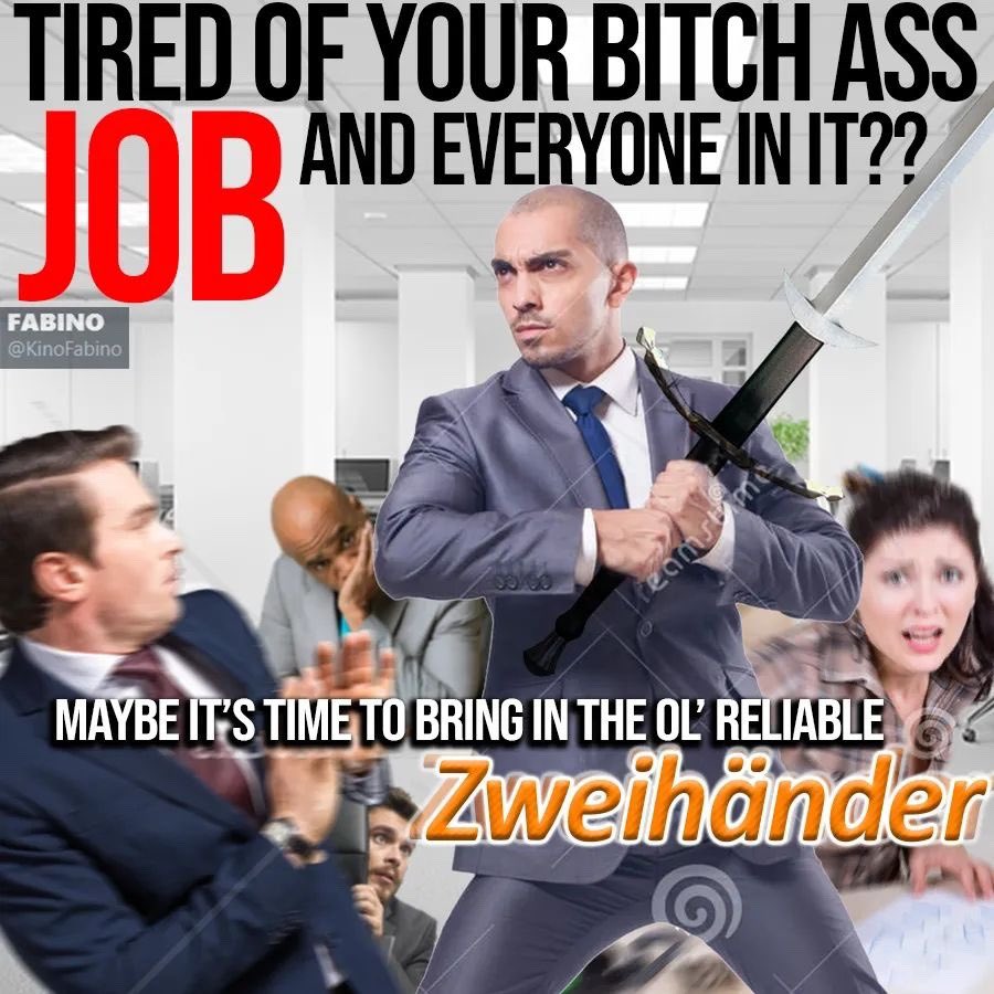ATTENTION. If you see these sitting in the printer THROW THEM OUT. someone hacked our printer again. long swords are for throwing at the sun not your coworkers