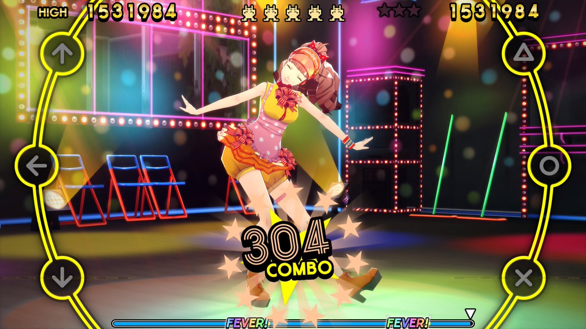 cursedblessing's tweet photo. Got to finally play #P4Dancing thanks to @Phalacin_ #PS4share https://t.co/2jwt8QEmJw