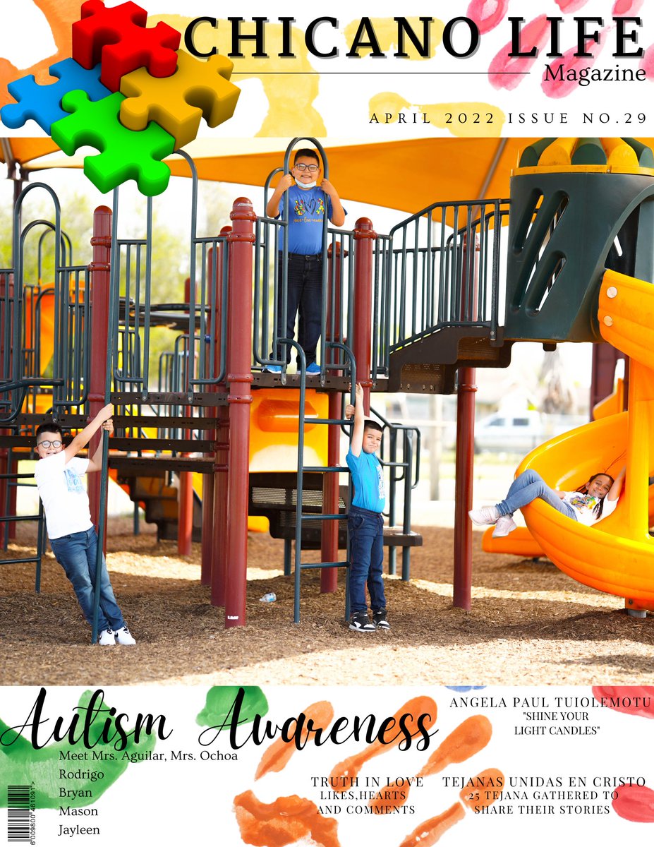 ChicanoLifeMag's tweet photo. 🚨🚨 Autism Awareness Month￼ 🚨🚨
Issue 29 is out now!! 

#autism #AutismAcceptanceMonth #AutismAwarenessMonth https://t.co/jl9lCO7yVS https://t.co/7lBlpOAWwz